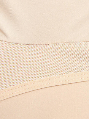 Full Size Zip Up Lace Detail Long Sleeve Shapewear