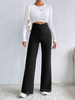 High Waist Flare Pants