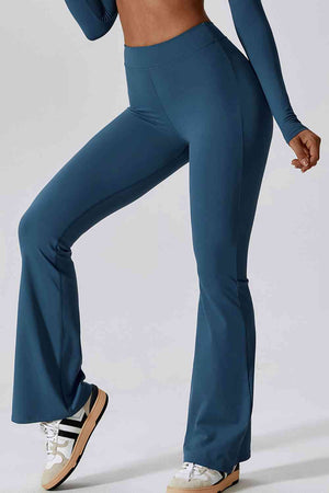 Slim Fit High Waist Long Sports Pants