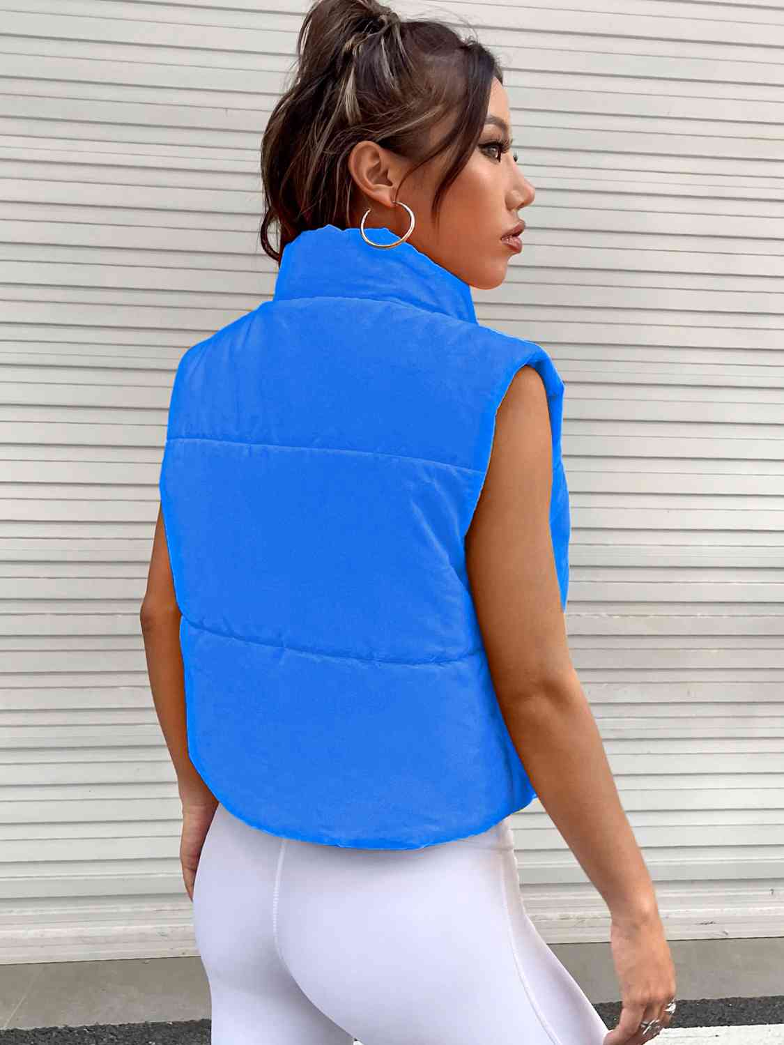 Zip-Up Puffer Vest